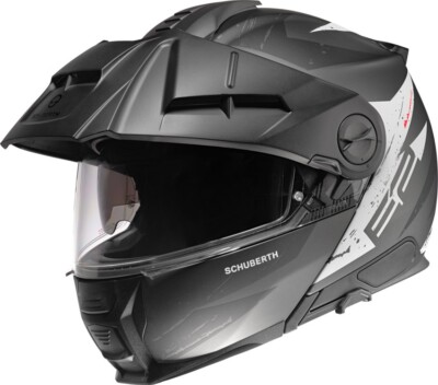New Schuberth E2 Helmet - Explorer Anthracite - 55 (S) - #4189044360
