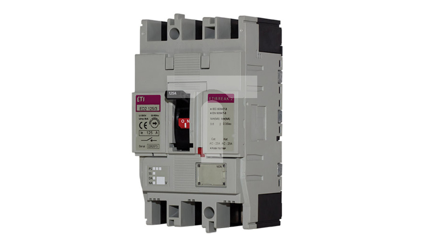 Switch disconnector 4P 125A 3,6kA ED2 125/4 004671276 /T2UK
