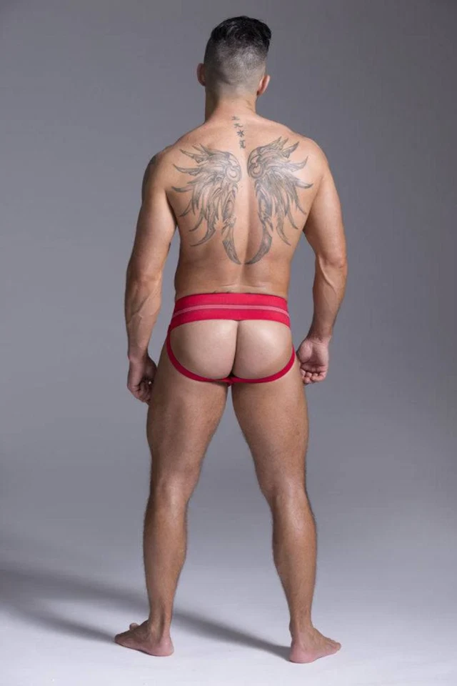 GYM Old School 2.0 Jockstrap with 3" Waistband (1-Pack) - Image 4 of 4