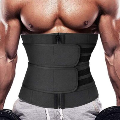 Sauna Waist Train Sweat Belt Fat Weight Burn Slimmer Body Shapewear Women  Men US