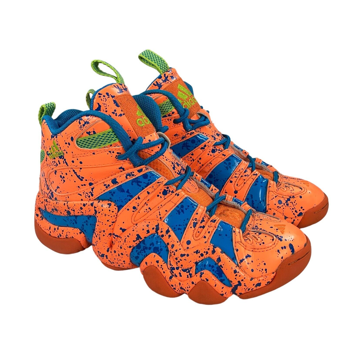 Adidas Kobe Bryant Crazy 8 All-Star Orange Blue Splatter Adidas Kobe Bryant Crazy 8 All-Star Orange Blue Splatter