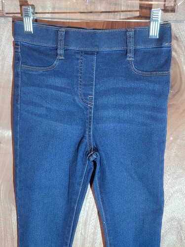 dunnes stores pull on jeans girls (ages 8-9) 23x23 jegging elastic waist blue - Picture 4 of 10