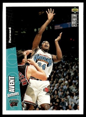 1996-97 Collector's Choice Anthony Avent Vancouver Grizzlies #160