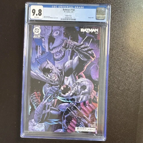Batman - Hush 2025 #158 CGC 9.8 Variant Cover - Graded Comic Book - DC Comics