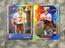 Joe Theismann 2021 Prizm Silver Holo Prizm & Optic Retro Series Prizm Insert