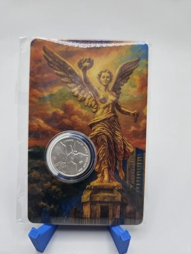 2026 Mexico Libertad Tribute 3 Gram .999 Silver PROOF Art Medal in card