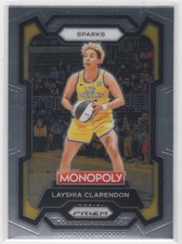 #57 Layshia Clarendon 2024-25 Prizm Monopoly WNBA Base Los Angeles Sparks