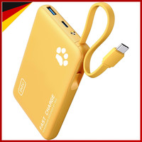 Power Bank 10000Mah 20W Klein USB-C PD3.0 QC4.0 Externe Akkus FüR Handy