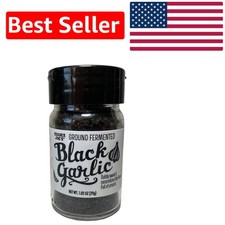 2-Pack Ground Black Garlic 1.02 oz Each - Sweet, Caramelized Flavor Perfection