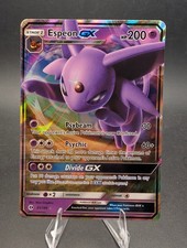 Espeon GX 61/149 Sun & Moon Base Set 2017 Pokemon Holofoil LP