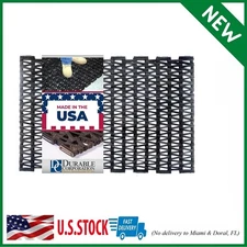 Durite Outdoor Door Mat, Recycled Tire-Link Welcome Rubber Patio or Entrance Fro