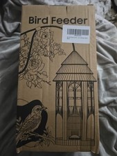 Bird Feeder Metal Green