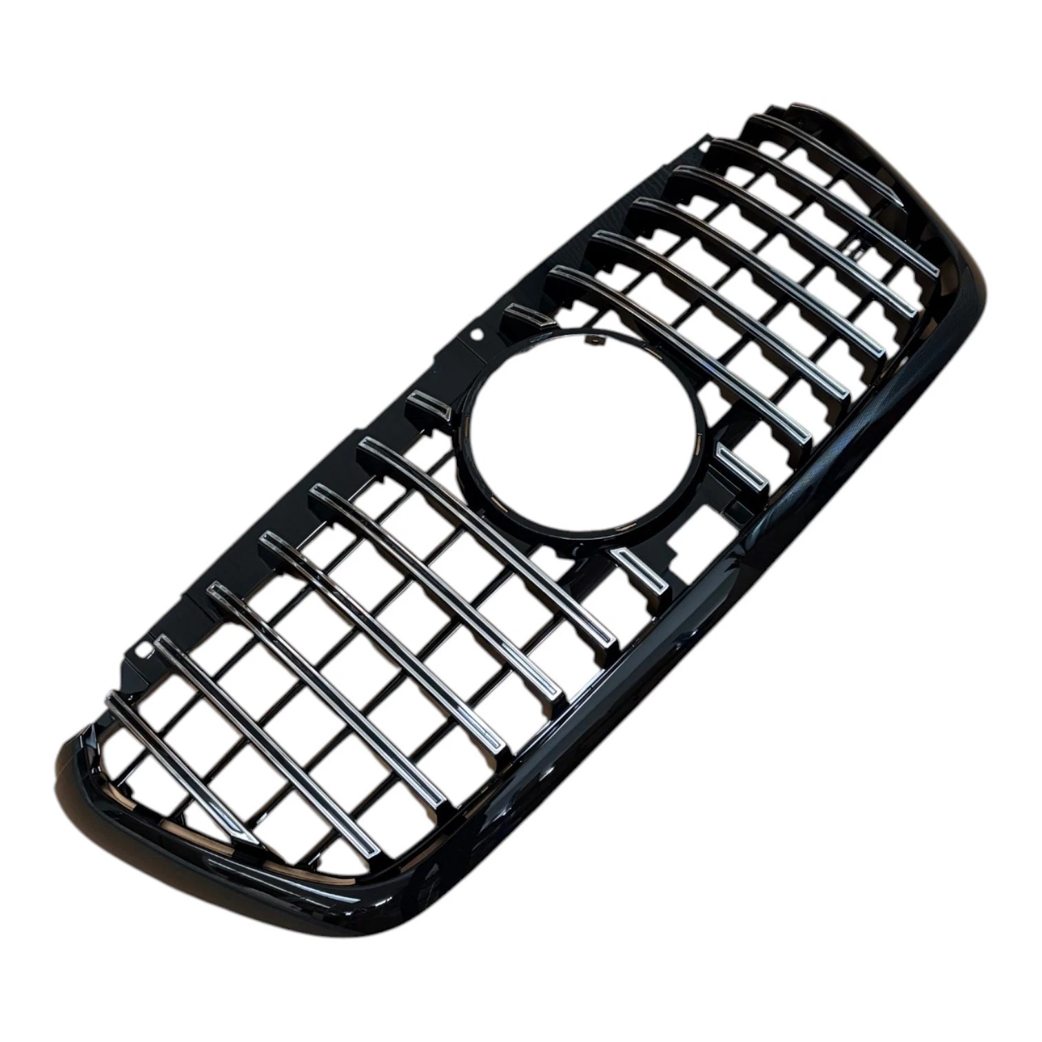 Mercedes-Benz Sprinter W907 W910 Chrome GT Slats Front Grille — view 5