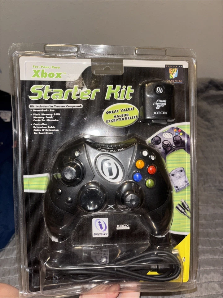 Powerpad Pro 颜色控制器 适用于原装 Xbox 适用于 Xbox 原装 全新启动套件 — 第 3/4 张图片