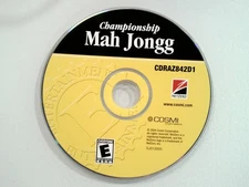 Championship Mah Jongg PC Video Game Classic Puzzle Strategy Board Game