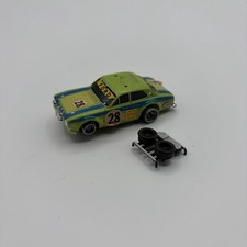 Aurora AFX Ford Rally Escort 28 28 HO Slot Car WRC Rally NEEDS TIRES Top Off