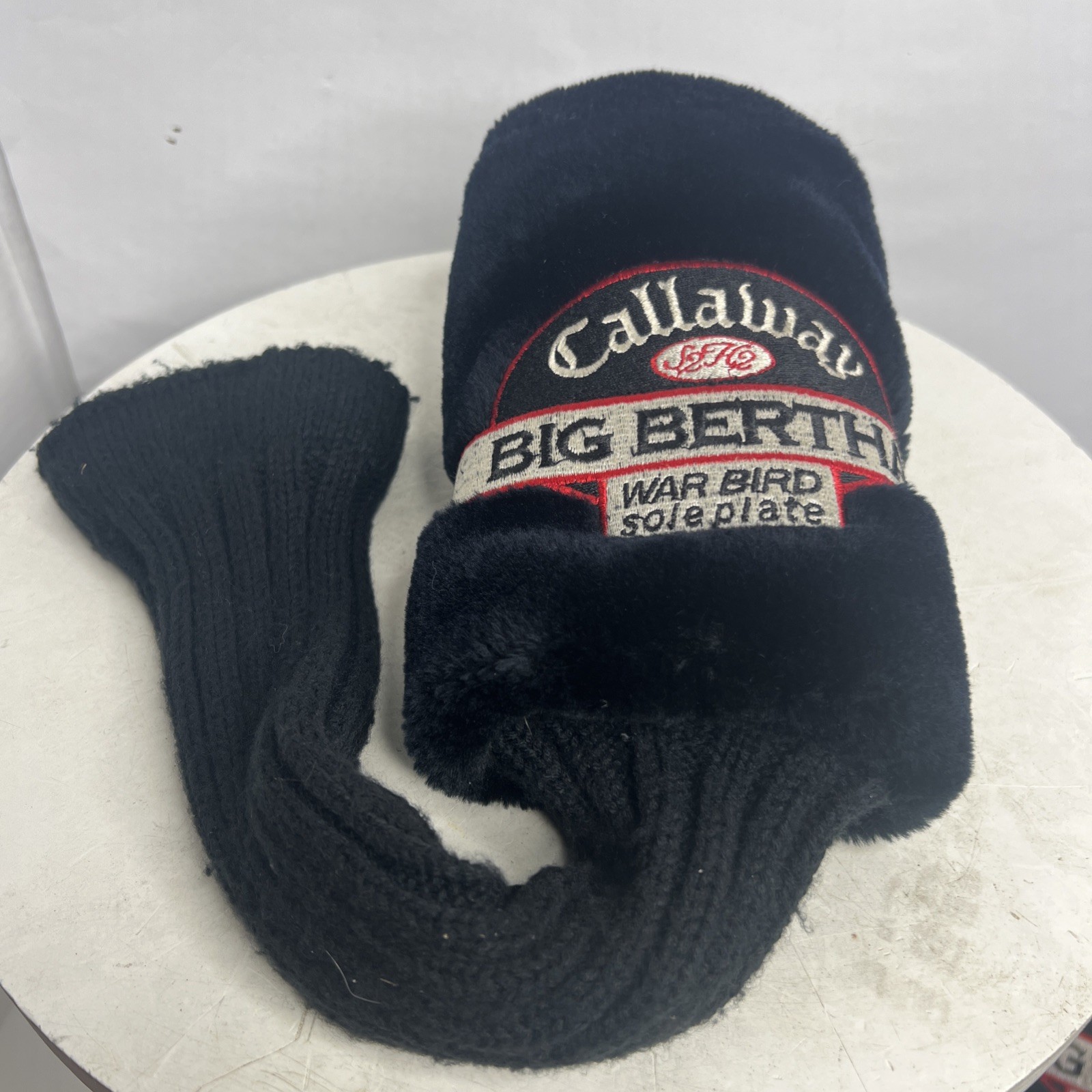 SAOLA Callaway S2K2 Nero BIG BERTHA War Bird Sole Placca Copricapo 1 Calzino Driver Club