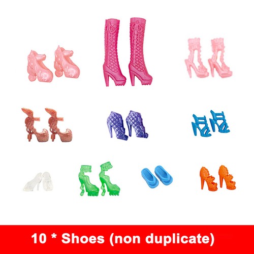 1-50 un. Ropa de vestir trajes Vestido Barbie Muñeca Moda Ropa Zapatos Vestir - Imagen 6 de 20