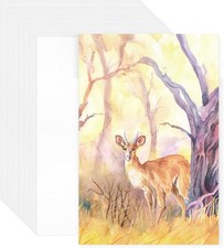 Aquarellpapier 300g 50 Blatt Aquarellblock f&uuml;r Gouache Zeichnen Handlettering