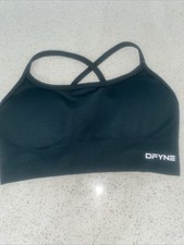 DFYNE Pine Green Dynamic Backless Sports Bra Size Small *inner label peeled