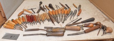 Chip carving pattern maker knife making jeweler gunsmith collectible tool lot K1