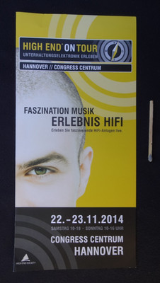 HIGH END ON TOUR 22.-23.11.2014,  CONGRESS CENTRUM HANNOVER. SEITEN 4