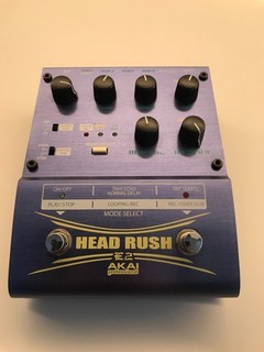 Akai Headrush E2 Tape Delay/Tape Echo Simulator/Looping Recorder