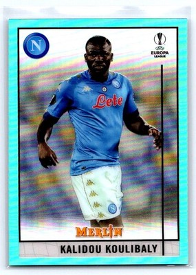 2020-21 Topps Merlin Chrome UEFA Kalidou Koulibaly Refractor #63 SSC Napoli bX8g