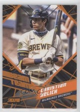 2021 Topps Stadium Club Beam Team Orange 30/50 Christian Yelich #BT-9 0k0h