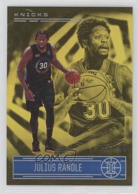 2020-21 Panini Illusions Trophy Collection Yellow 146/149 Julius Randle #11 0c6