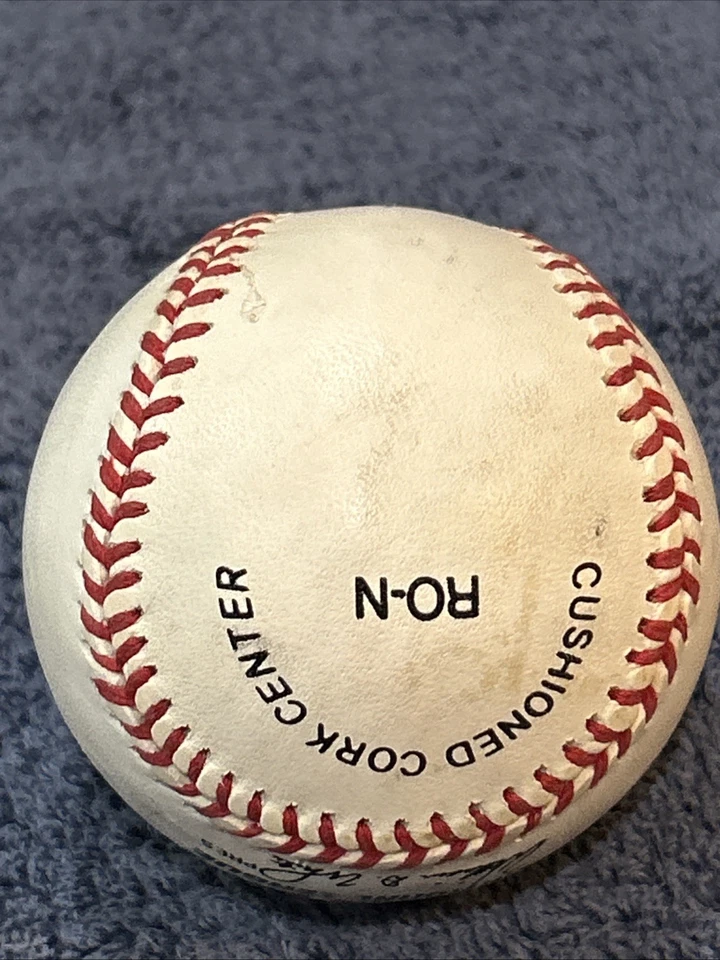 Pelota de béisbol autografiada firmada por Rico Brogna con Foto 3 de 4