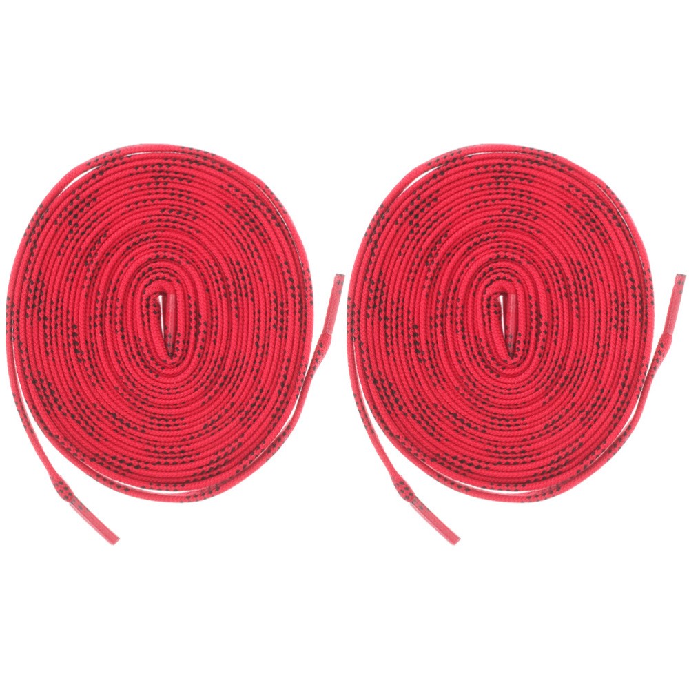 APL 2 paia lacci per scarpe da hockey pattini cerati ghiaccio poliestere pattini sportivi