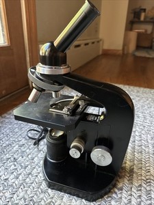 VINTAGE NIKON Nippon Kogaru MICROSCOPE Belair Instrument Company