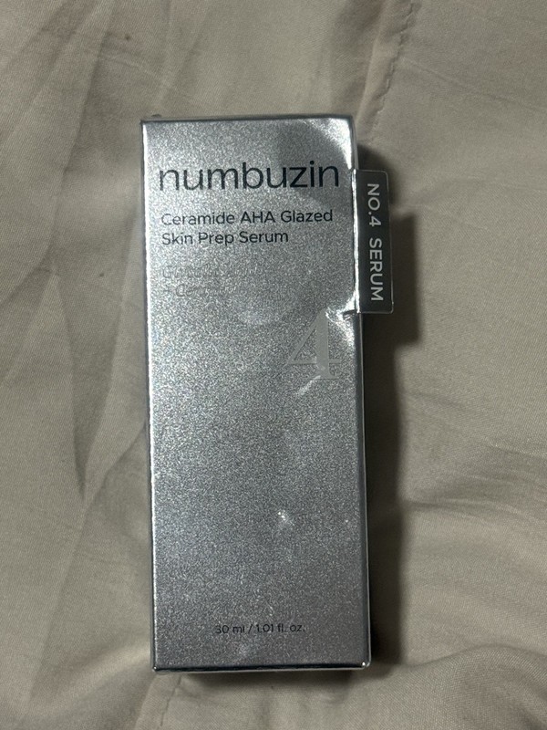 Number and number four serum ceramide, AHA glazed skin prep serum Exfoliating 