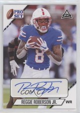 2021 Leaf Pro Set College Auto Reggie Roberson Jr #PS-RR1 Auto 0hk3
