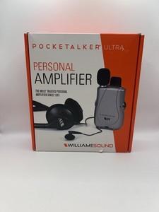 Williams Sound Pocket Talker Ultra Personal Sound Amplifier Headphones PKT D1-EH