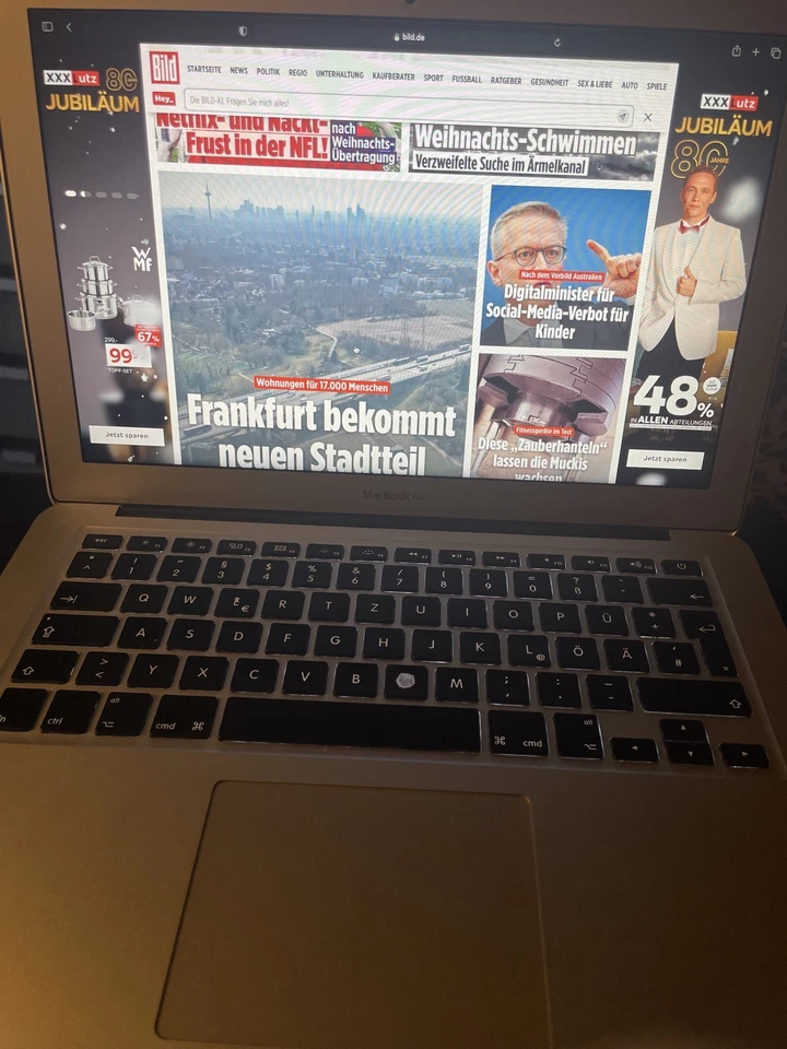 Apple MacBook Air 13" 2014 · i5 · 4GB · 250GB, Foto 2 von 5