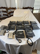 Lot of 10 Cisco 7841 IP Phone CP7841K9 Cisco Business Phone W/ Stand and Headset