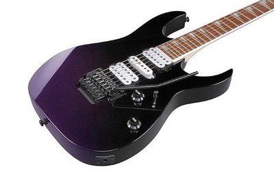 Ibanez Electric Guitar RG470DX Purple HSH Quantum Pickups Edge