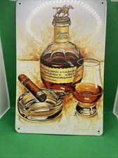 Blanton's Bourbon Whiskey Metal Sign for Bar/ Garage/Man Cave/Game Room.