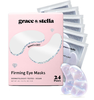grace stella Peptide Under Eye Patches with Niacinamide Rice Extract - Firm...