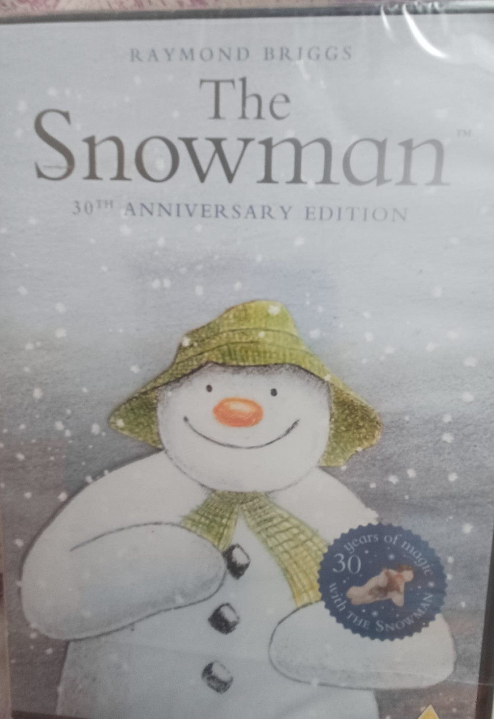 Raymond Briggs The Snowman 30th Anniversary Edition DVD SEALED