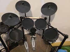 Alesis Nitro Mesh Electronic Drum Kit, including small amp, stool and headphones