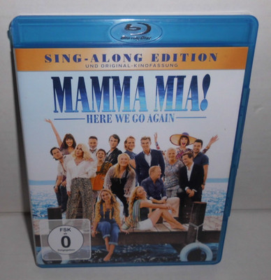 Mamma Mia Here We Go Again  Sing Along Edition und Original Kinofassung  Blu-ray