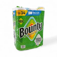 Bounty Select-A-Size 2-Ply Paper Towels White - 12 Count