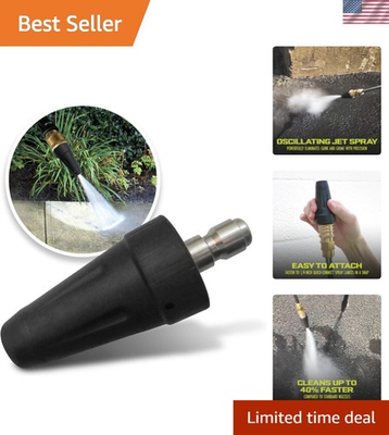 #ad Effortless Cleaning with 1 4 Inch Turbo Spray Nozzle for Pressure Washers $48.99