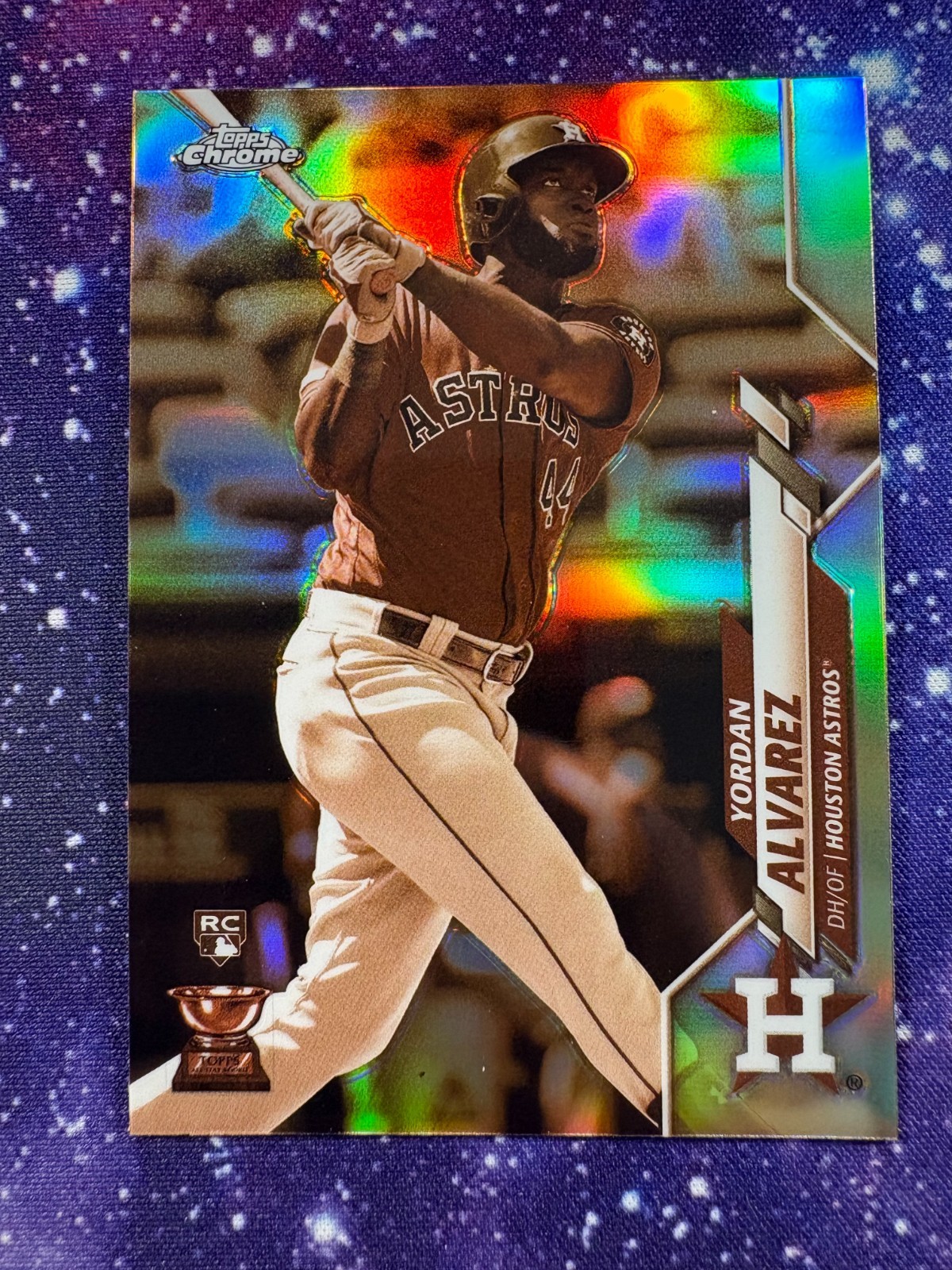 2020 Topps Chrome - Yordan Alvarez #200 Sepia Refractor (RC)
