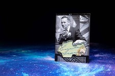 Emile Francis New York Rangers History in Photographs Signature Cut Card