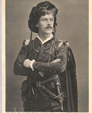 MUSIC OPERA *GEORGE ALEXANDER AS FAUST* GB Postcard 1903 Wales Pembroke WO208