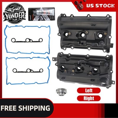 Engine Valve Covers & Gaskets LEFT RIGHT for 2009-2020 Nissan 370Z 13264EY01C